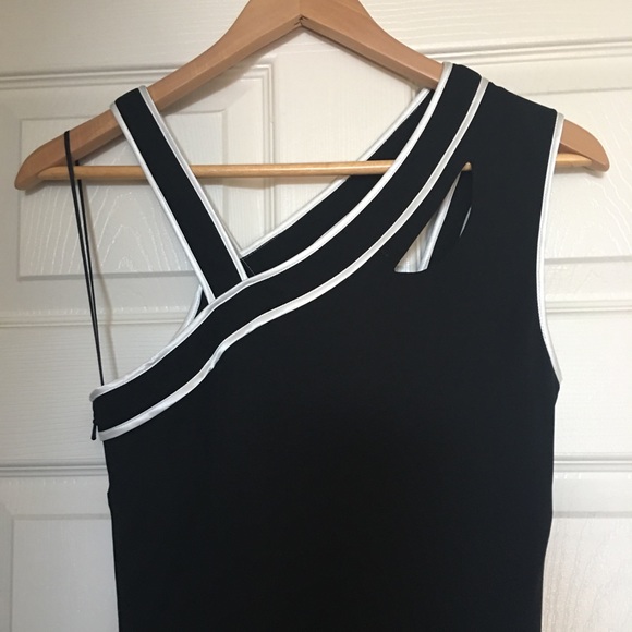 NWOT Jay Godfrey Mini Dress - One Shoulder LBD - Picture 3 of 8